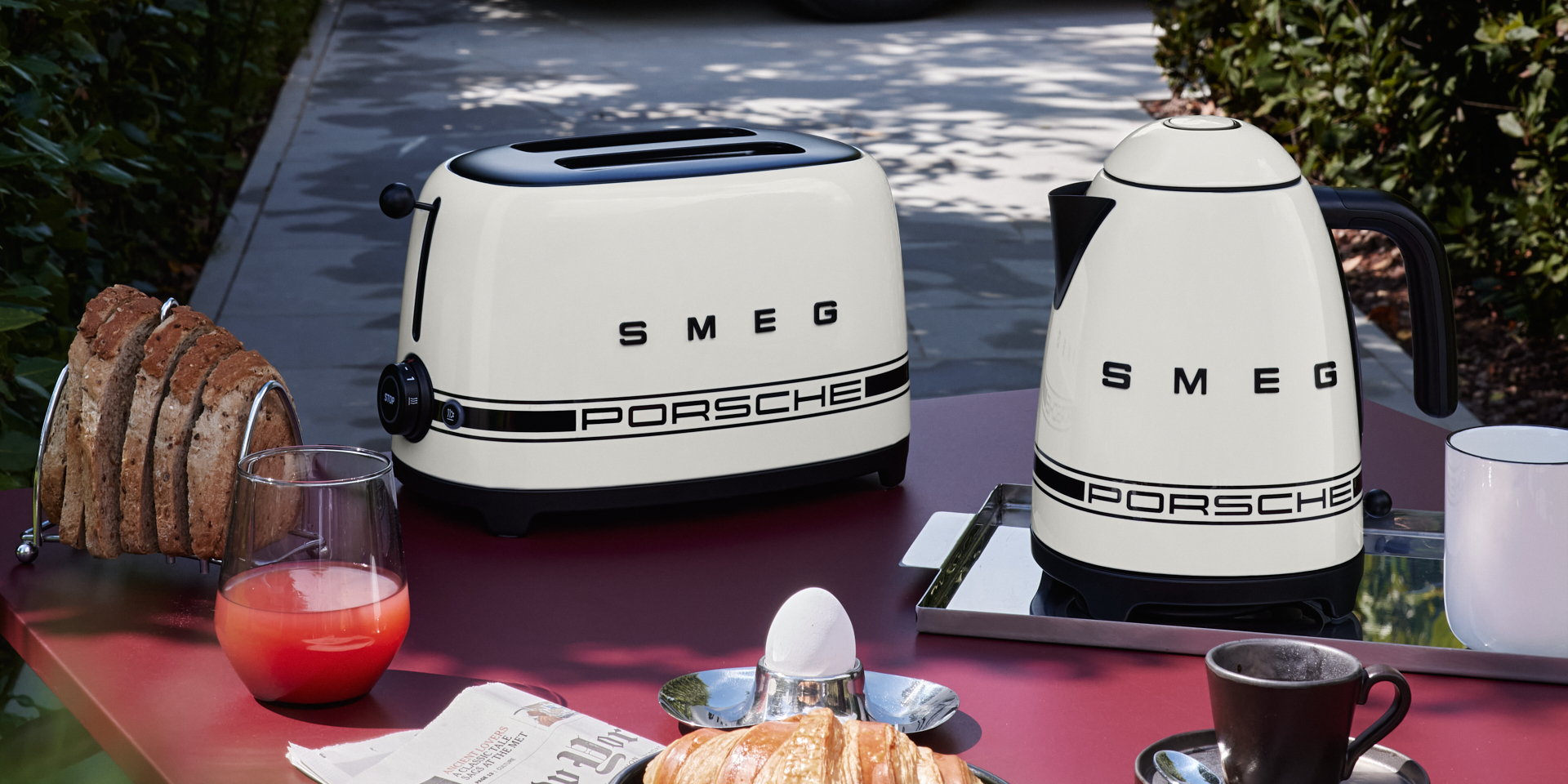 Design, Präzision, Leidenschaft – die neue Porsche x SMEG Kollektion bei xanocs