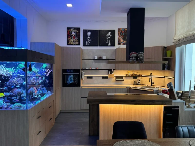 Wohnraum trifft Küche – wenn Gestaltung fließend wird